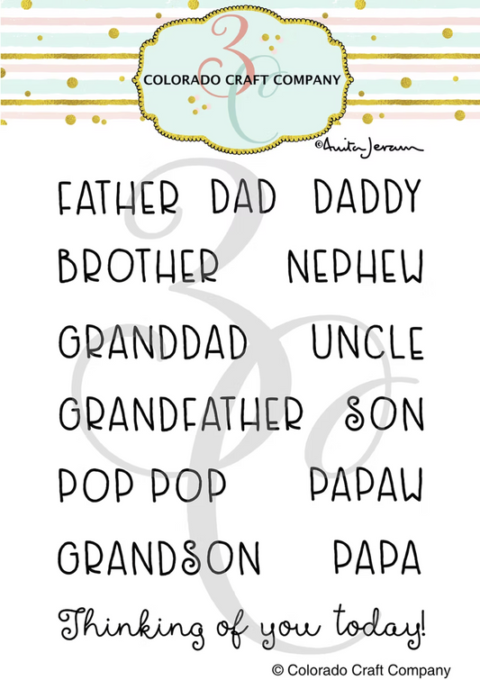 For Dad Names