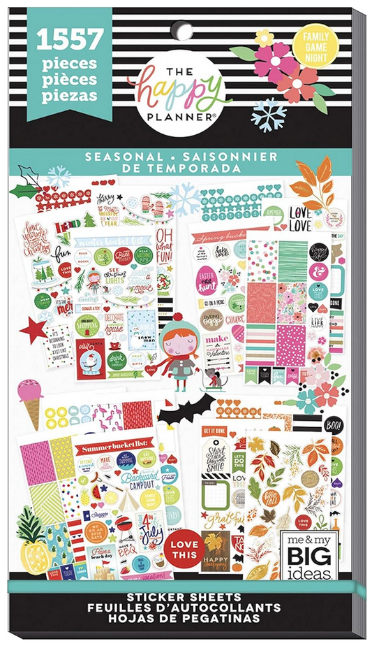 The Happy Planner Seasonal Sticker Book