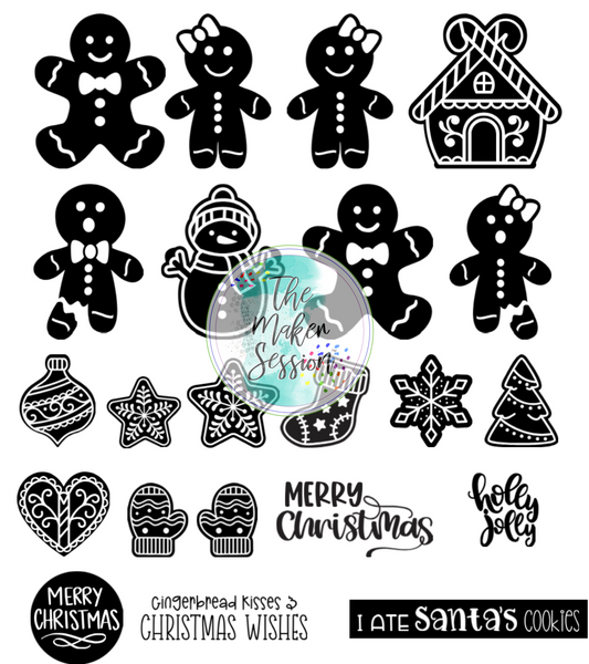 Make It Foil® Gingerbread Kisses Collection