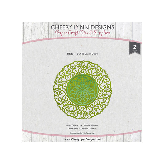 Dutch Daisy Doily Die