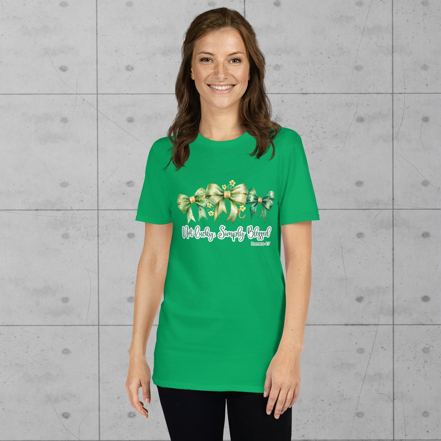 not lucky simply blessed bows