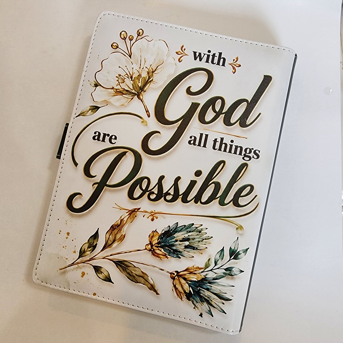 With God All Things are Possible - A5 Binder
