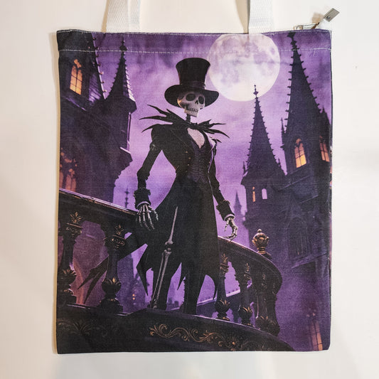 Jack's Stance - Canvas Tote Zipper Closure