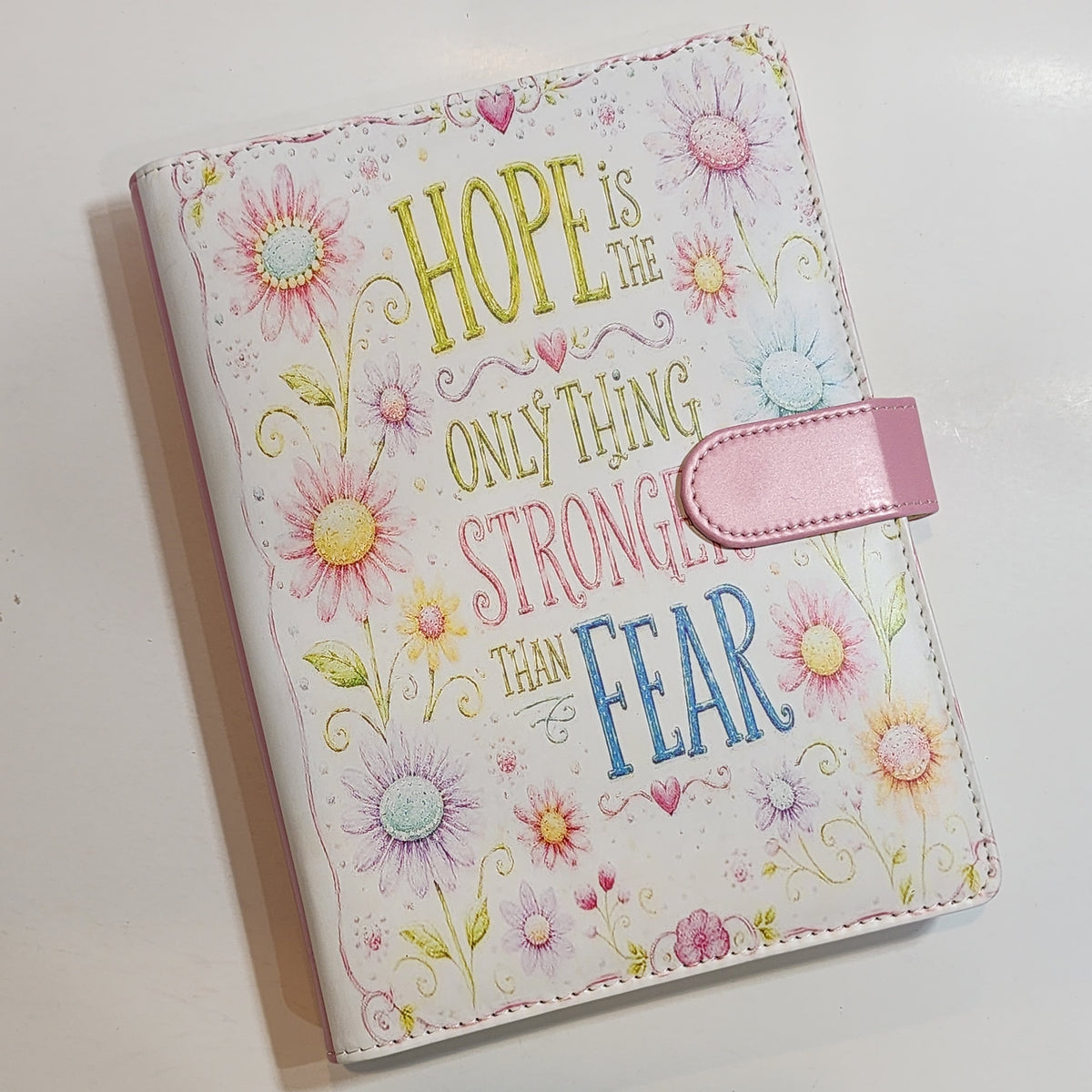 Hope Stronger Than Fear - A5 Binder
