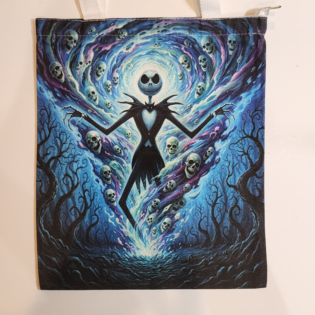 Jack's Abyss - Canvas Tote Zipper Closure