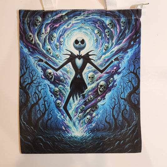 Jack's Abyss - Canvas Tote Zipper Closure