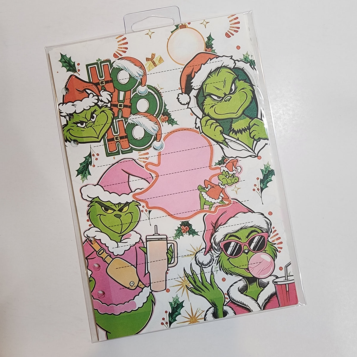 Ho Ho Ho Grinch - A5 Refill Paper