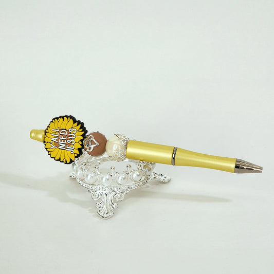 Y'all Need Jesus Beaded Pen
