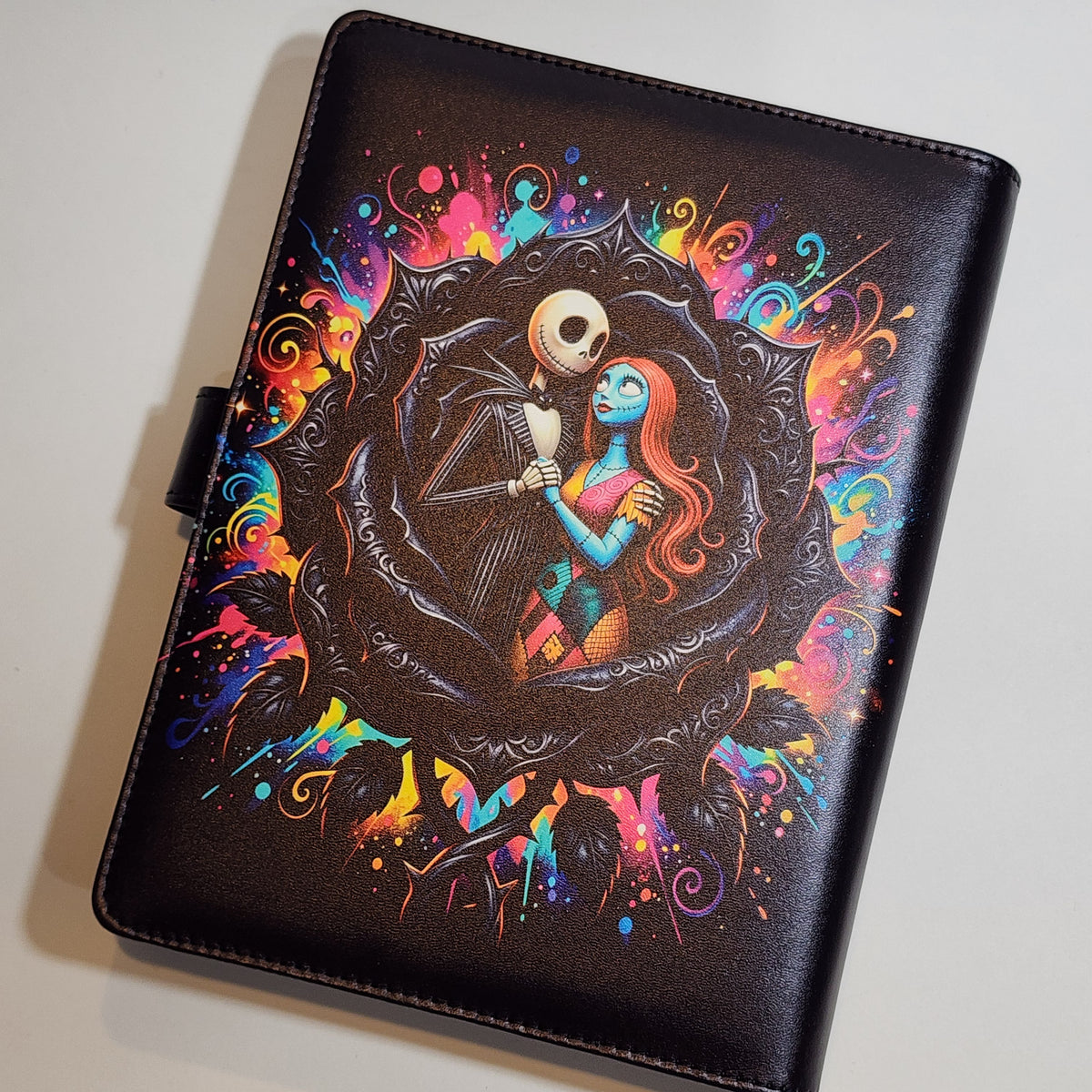 Jack & Sally Black Rose - A5 Binder