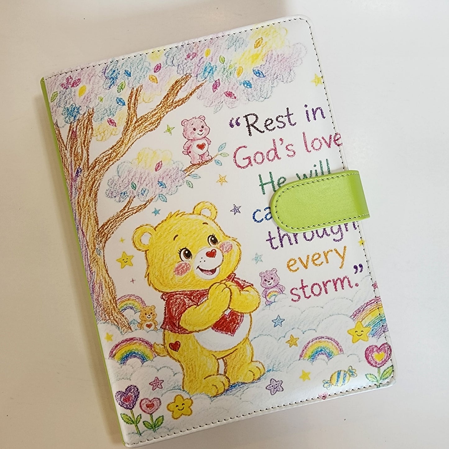 Care Bear Prayer 3 - A5 Binder