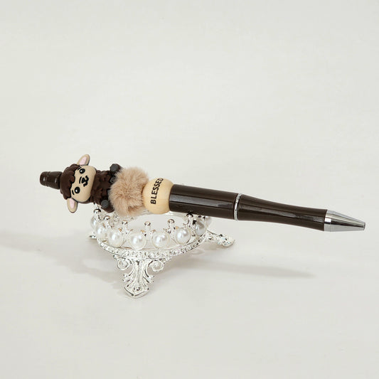 Blessed Sheep Beaded Pen
