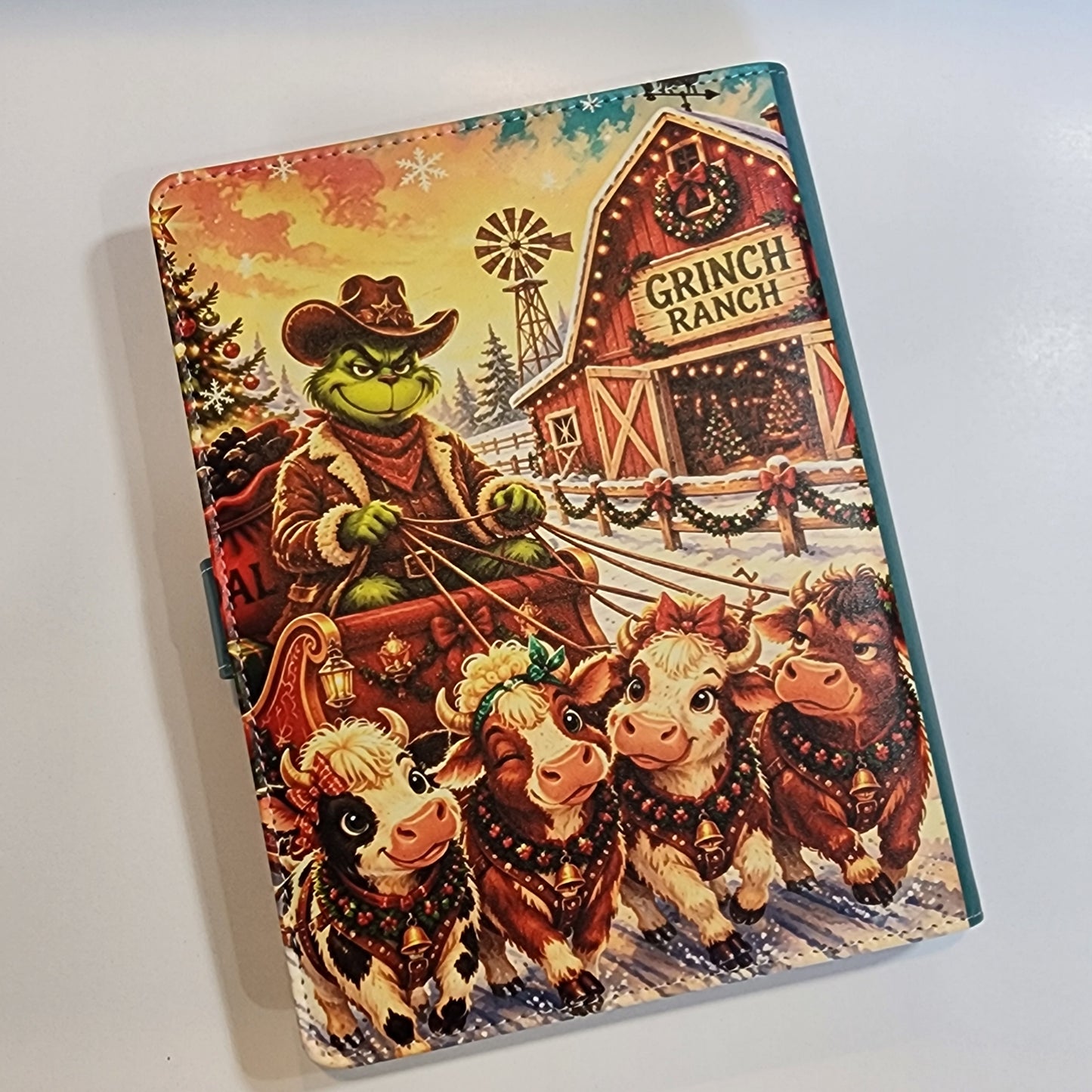 Grinch Christmas Ranch - A5 Binder