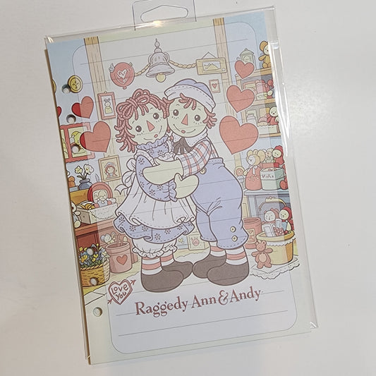 Raggedy Ann & Andy - A5 Refill Paper