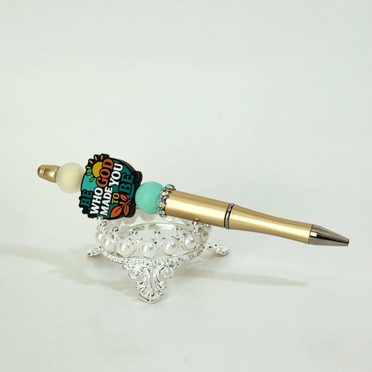 Be Who God Made You To Be Beaded Pen