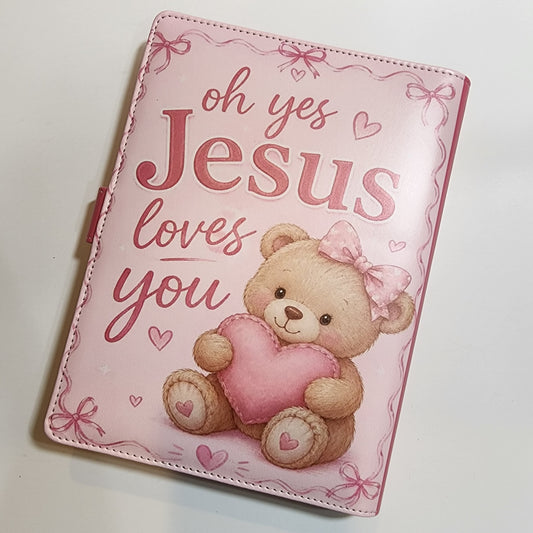 Oh Yes, Jesus Loves You - A5 Binder