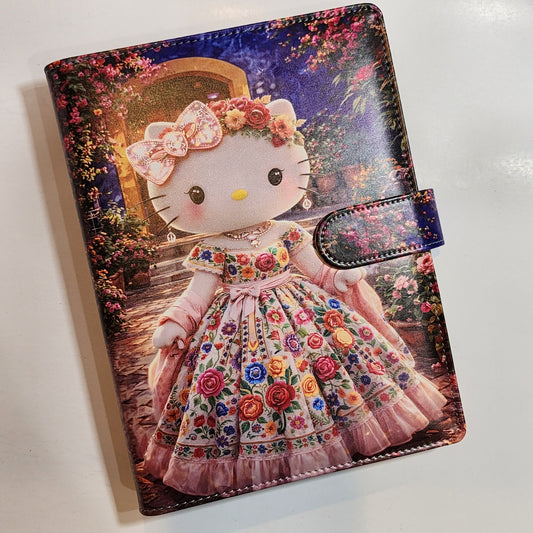 HK Floral Dress - A5 Binder