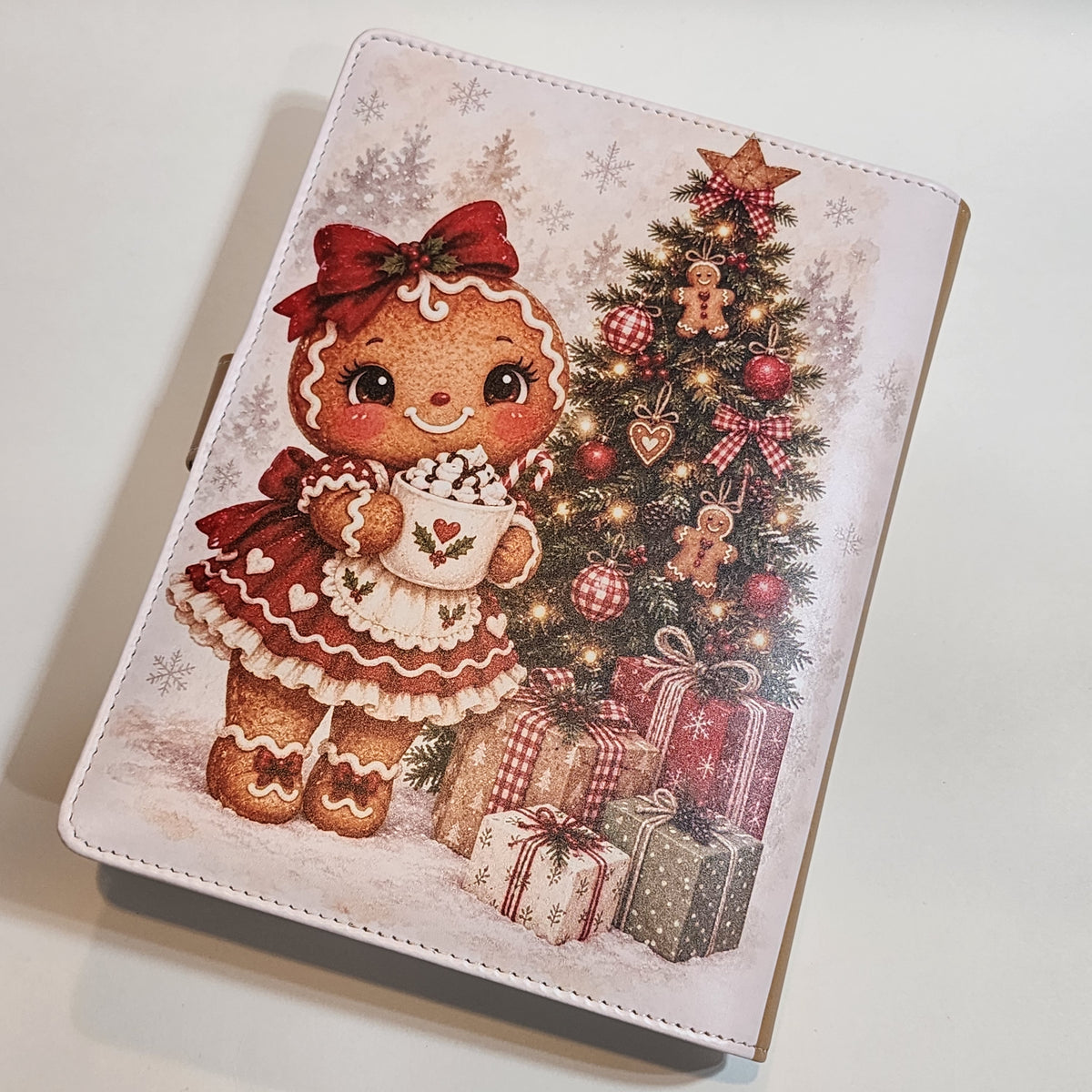 Gingerbread Girl Cocoa - A5 Binder