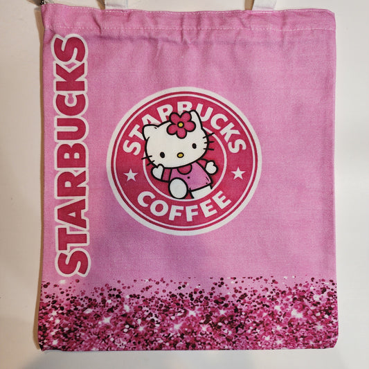 Pink SBX HK - Canvas Tote Zipper Closure 1