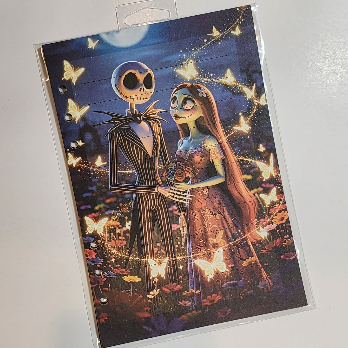 Jack & Sally Moonlight - A5 Refill Paper