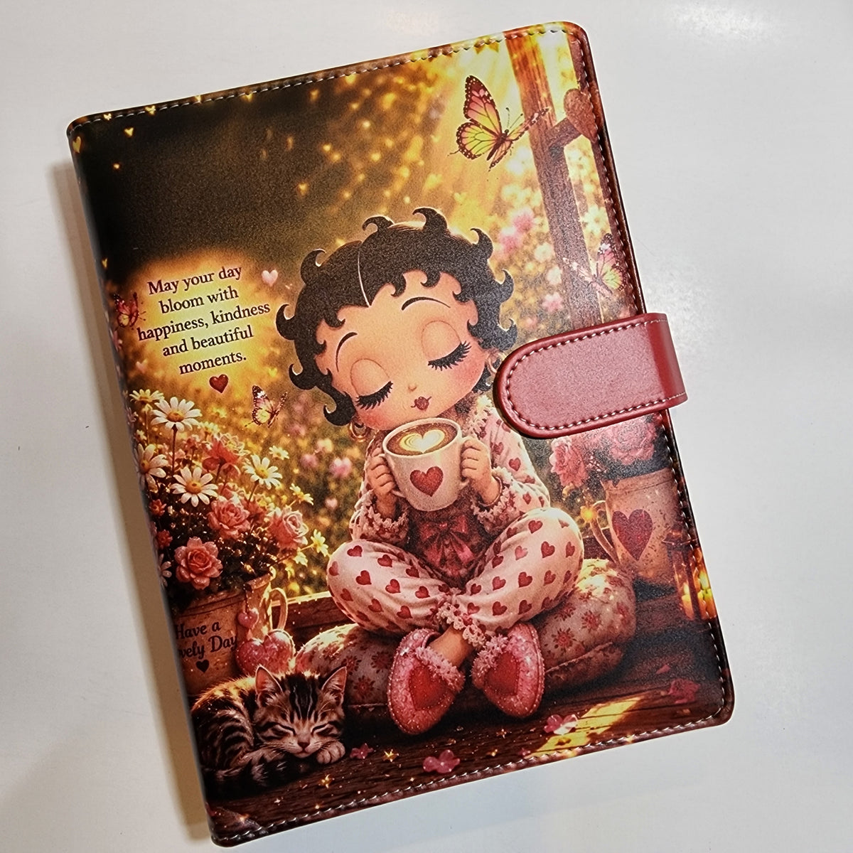 Betty Boop Bloom - A5 Binder