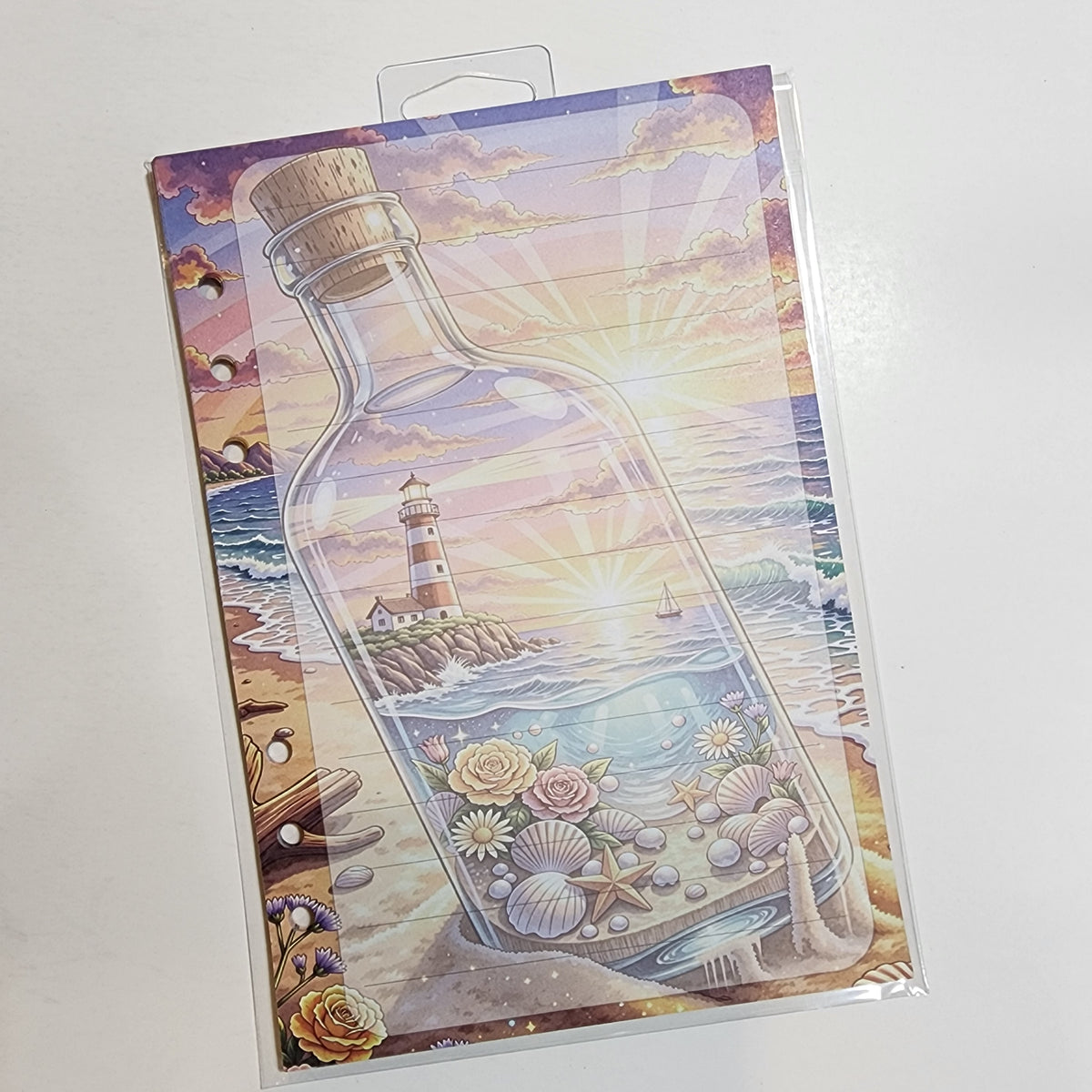 Sea Shore Lighthouse - A5 Refill Paper