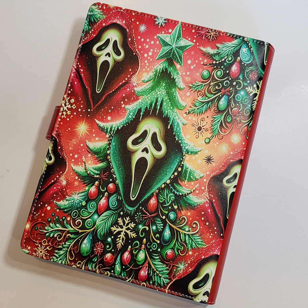 Festive Tree Ghost Face - A5 Binder