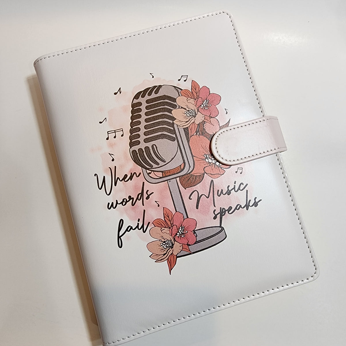 Music Speaks - A5 Binder