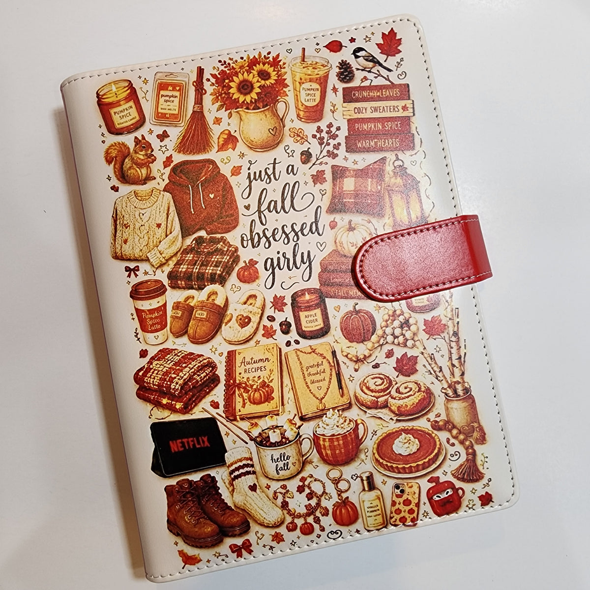 Fall Obsessed Girly - A5 Binder
