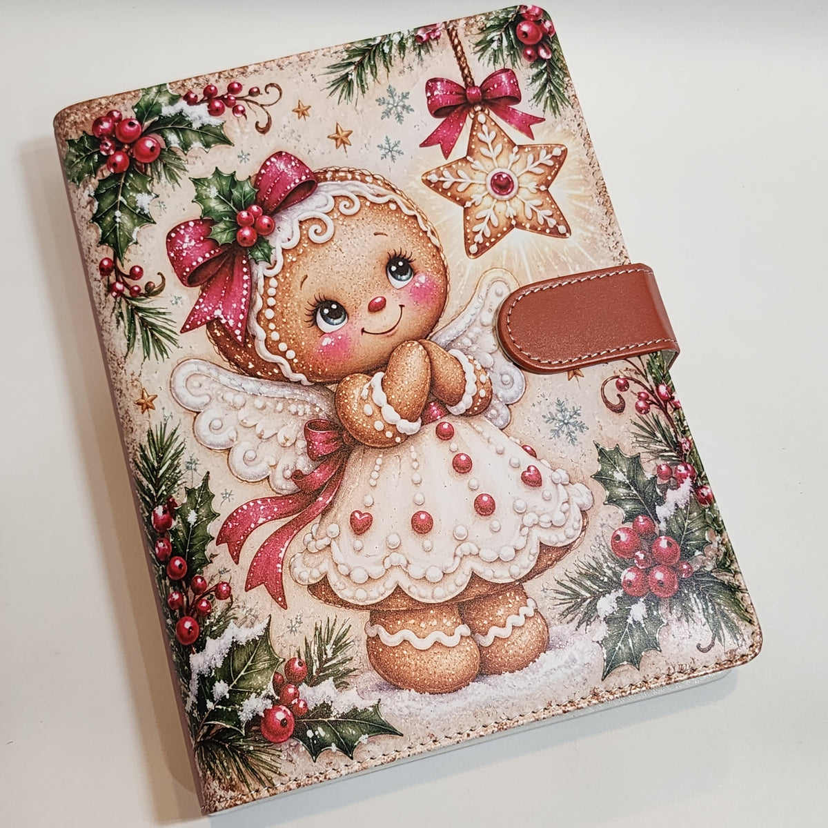 Gingerbread Angel - A5 Binder