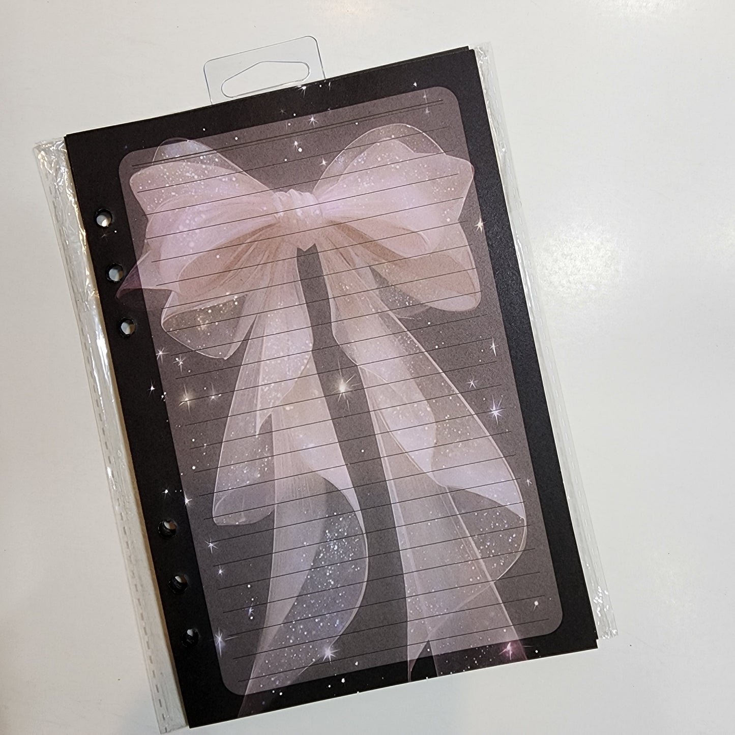 Pink Bow - A5 Refill Paper