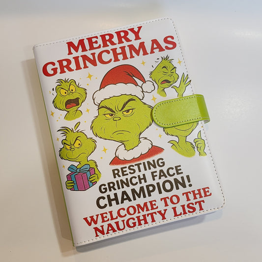 Grinch Face Champion - A5 Binder