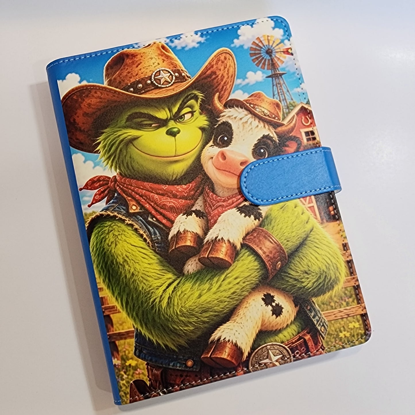 Grinch & Moo Moo - A5 Binder