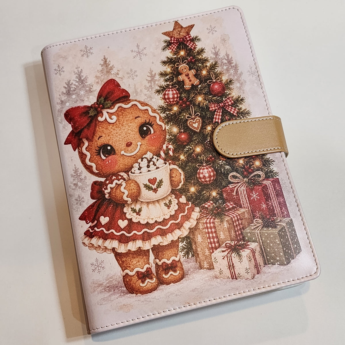 Gingerbread Girl Cocoa - A5 Binder