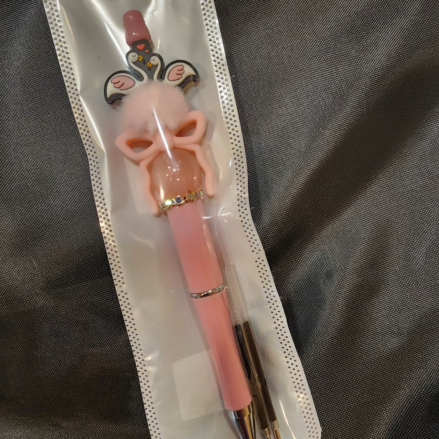 Swans Beaded Pen