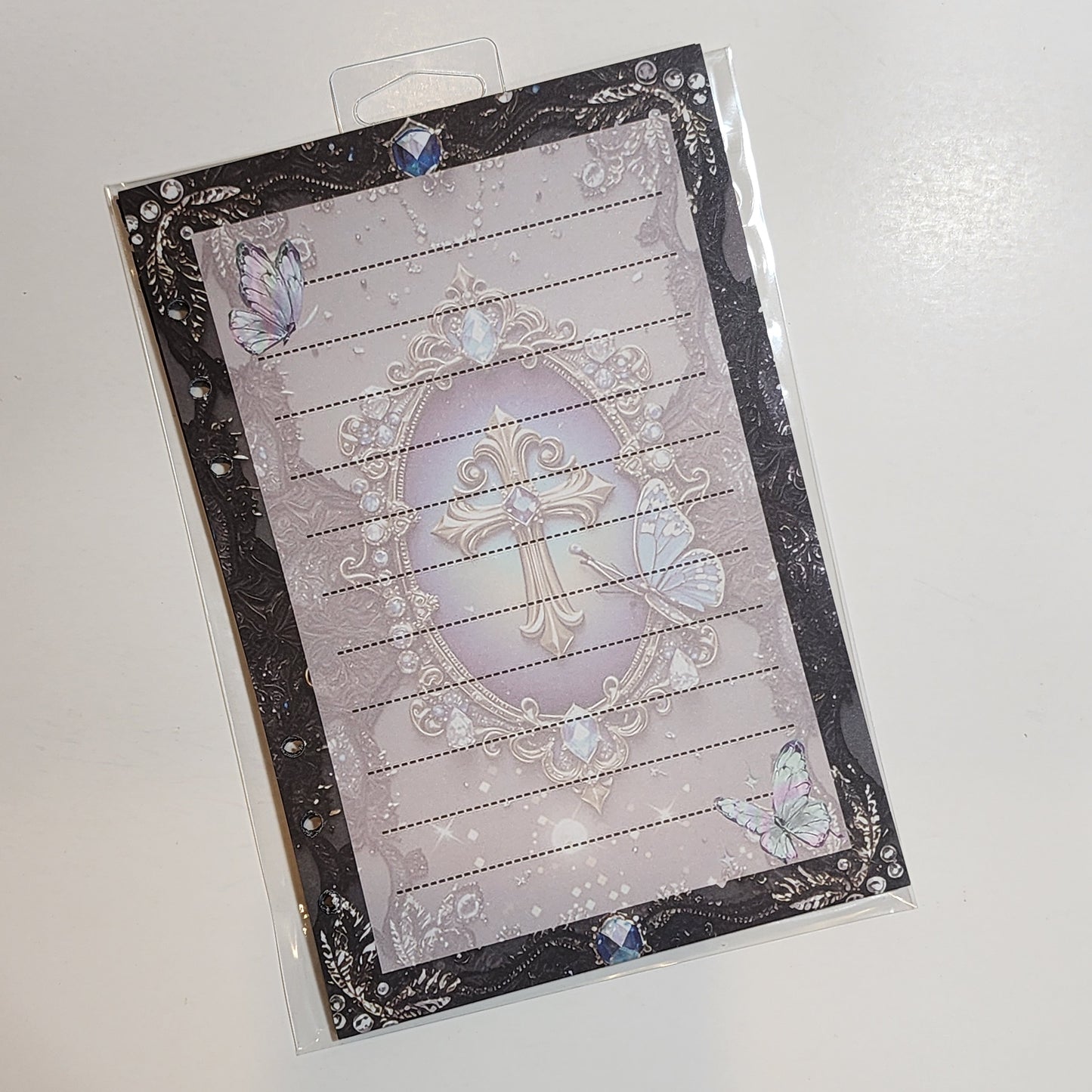 Ornate Framed Cross - A5 Refill Paper