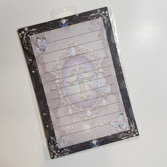 Ornate Framed Cross - A5 Refill Paper