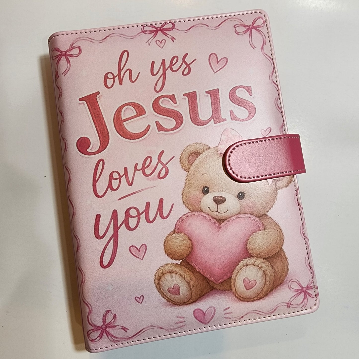 Oh Yes, Jesus Loves You - A5 Binder