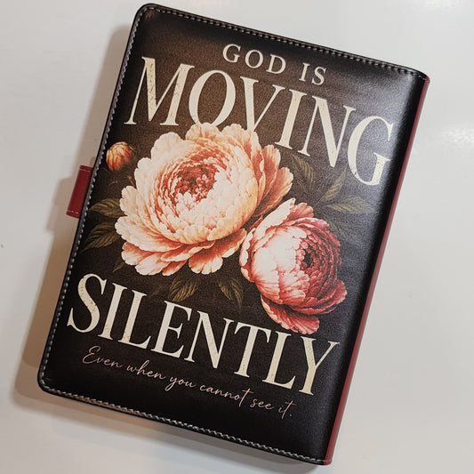 God is Moving Silently - A5 Binder