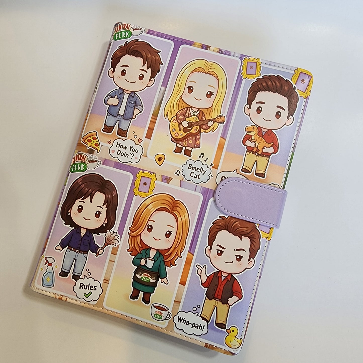 Central Perk Chibi Friends - A5 Binder