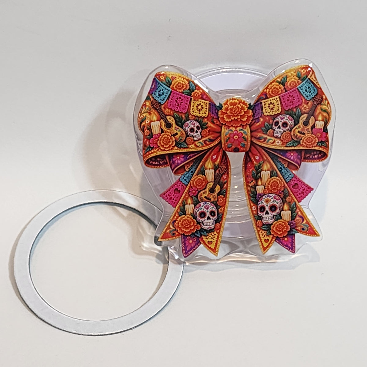 Day of the Dead Bow Magnetic Phone Holder