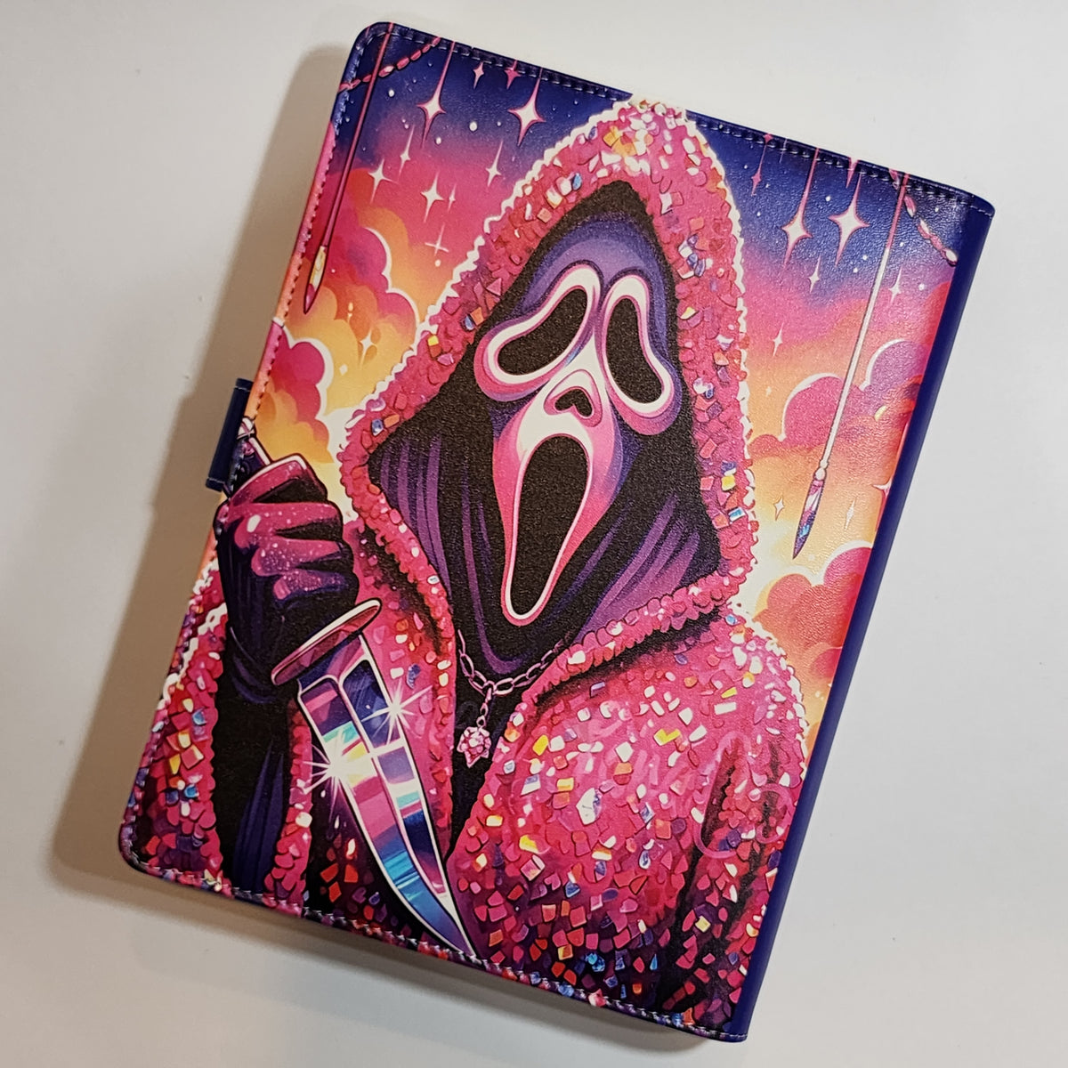 Glam Ghost Face - A5 Binder