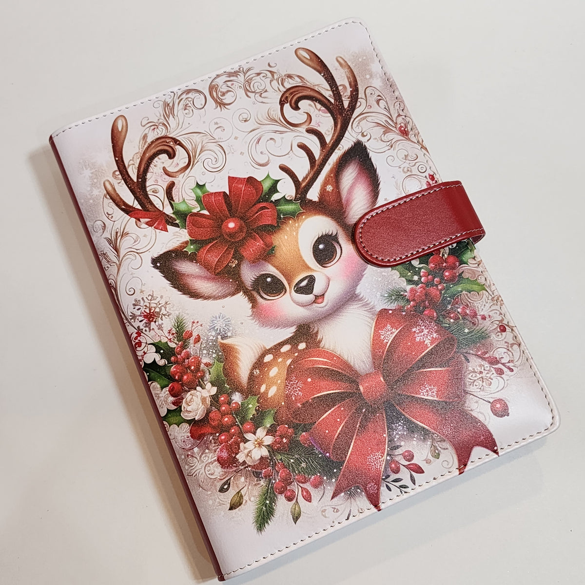 Reindeer Cameo - A5 Binder