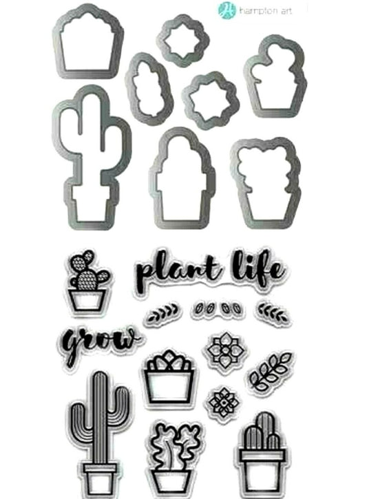 Plant Life Stamp & Die Set