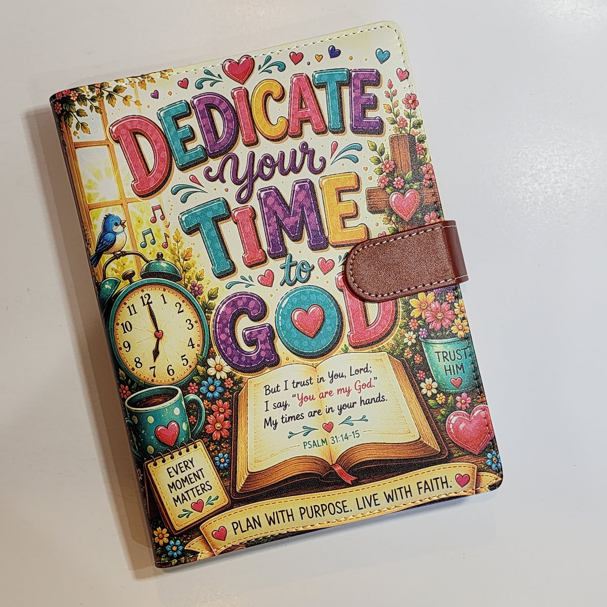 Dedicate Time to God - A5 Binder