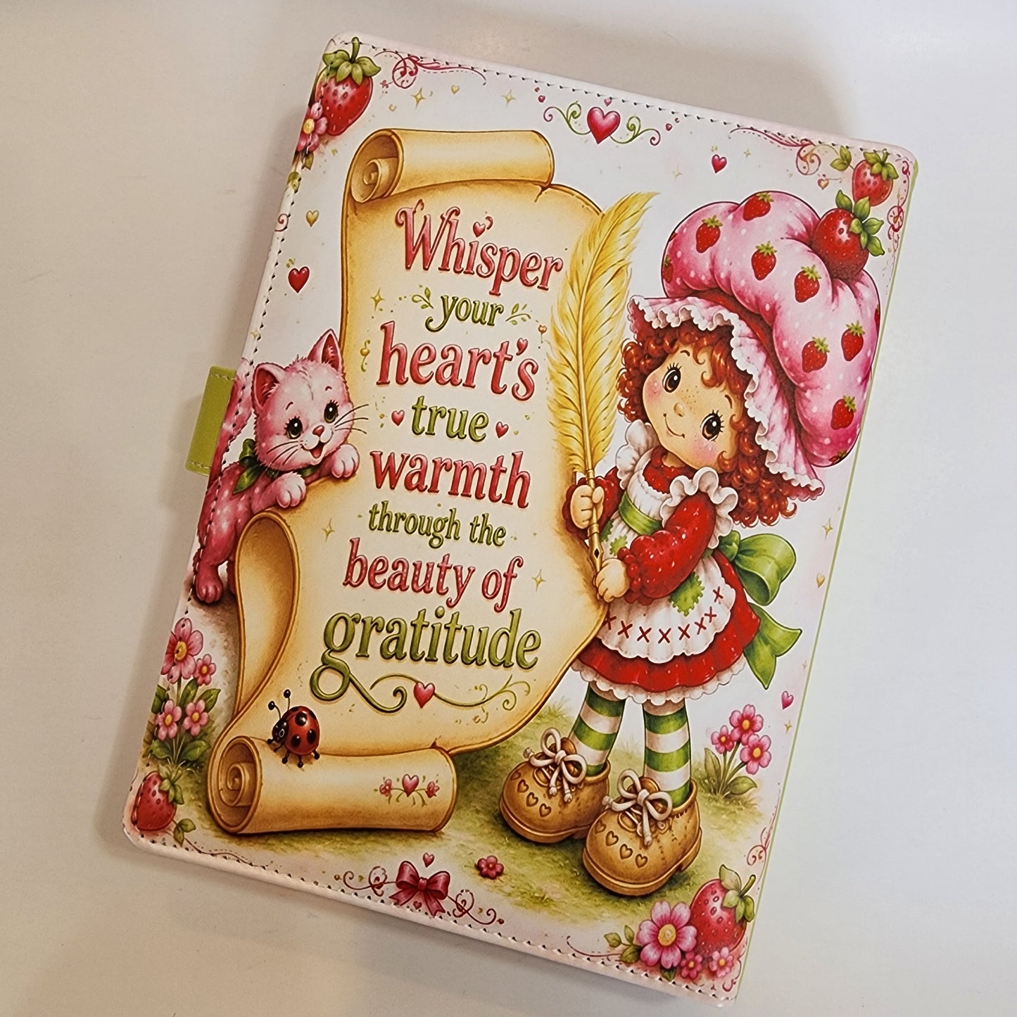 Strawberry Shortcake Gratitude - A5 Binder