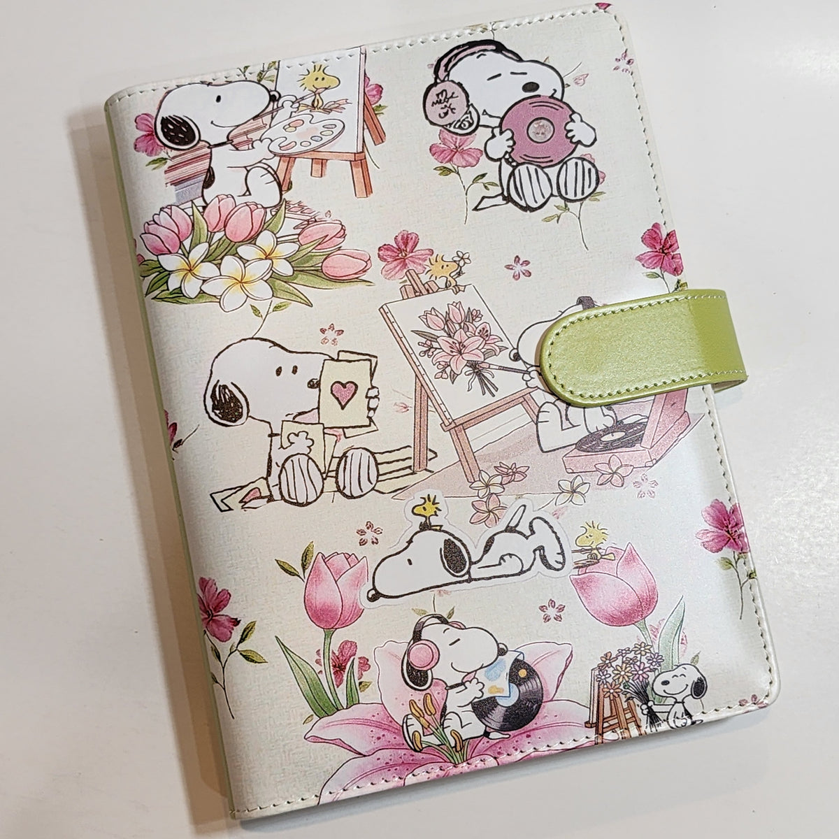 Snoopy Mental Reset - A5 Binder