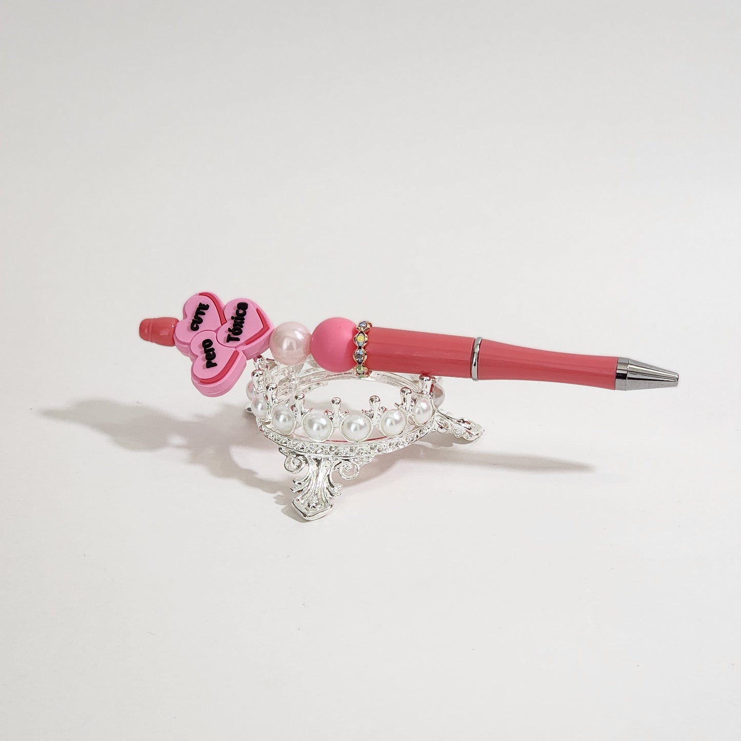 Cute Pero Tóxica Beaded Pen
