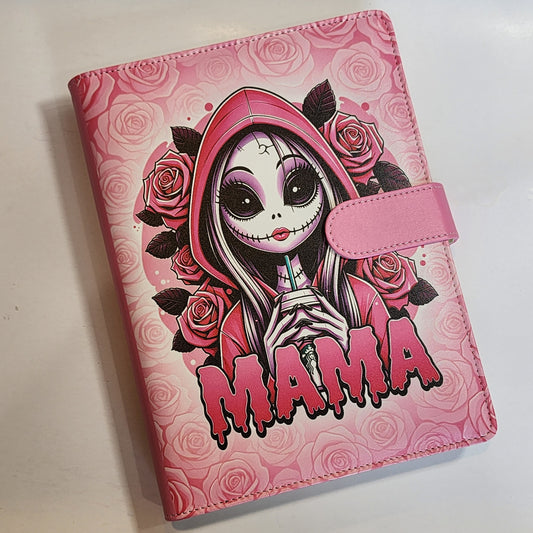 Pink Mama Tired Bones - A5 Binder