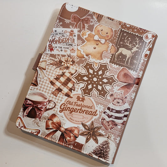 Gingerbread Collage - A5 Binder