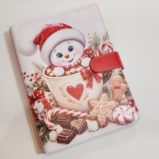 Snowman & Hot Cocoa - A5 Binder
